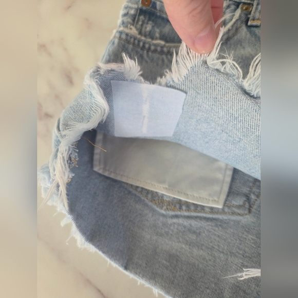 Agolde, Parker Vintage Cut Off‎ Short, Swampmeet, Size 29 - Picture 7 of 9